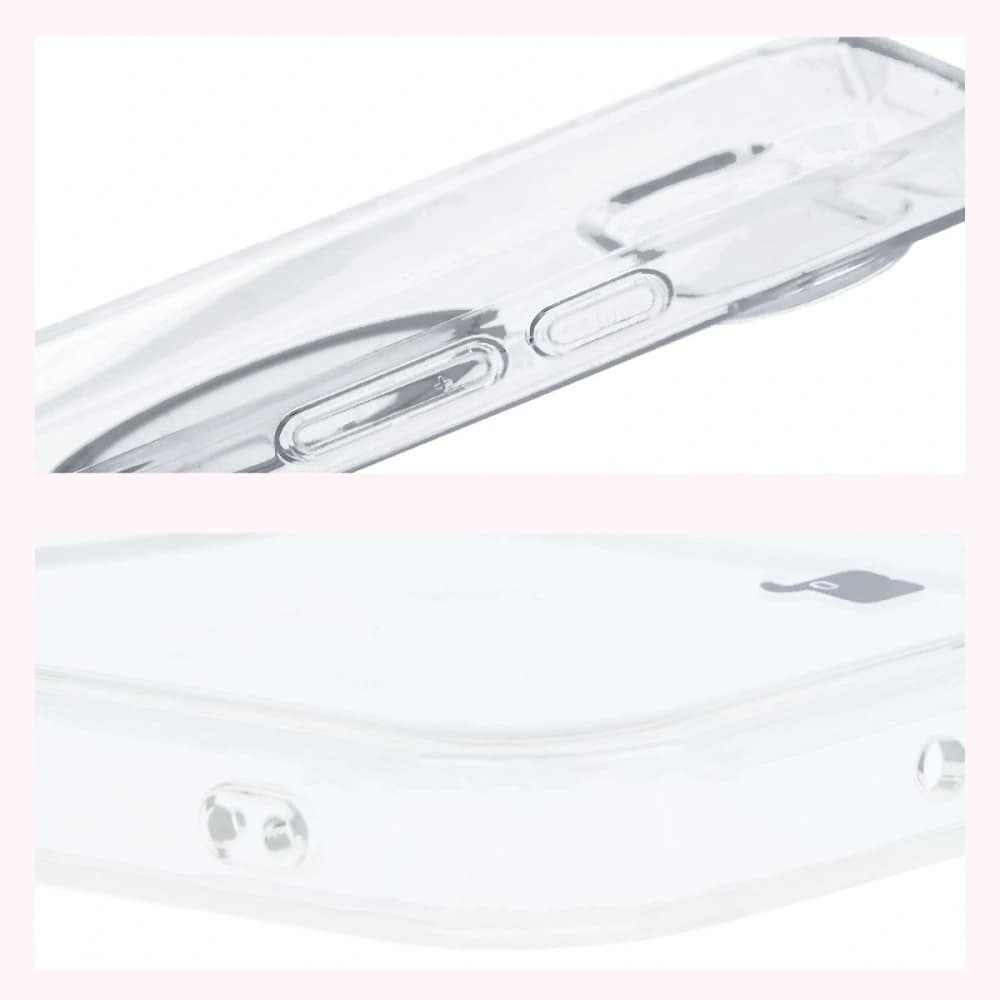 Etui z pierścieniem magnetycznym Bizon Case CrystalO do Google Pixel 9 / 9 Pro przezroczyste - 5