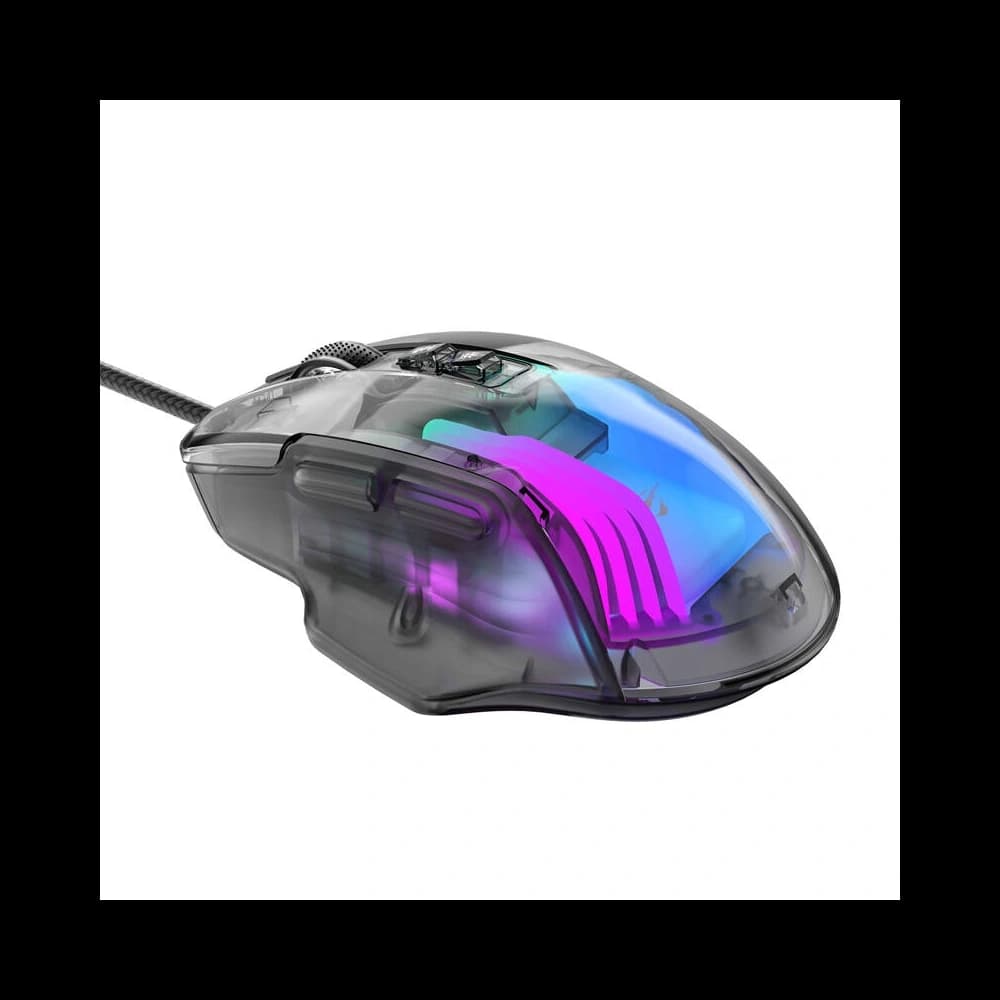 Drátová herní myš HAVIT MS1011SE (transparentní/černá) - 3