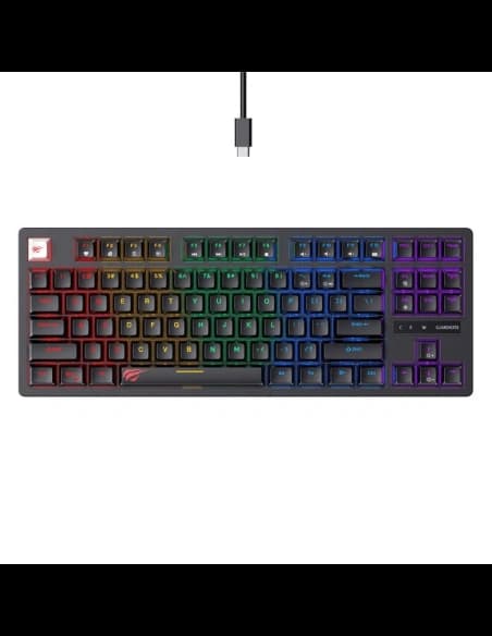 Kabelová herní klávesnice RGB HAVIT KB892L (černá)