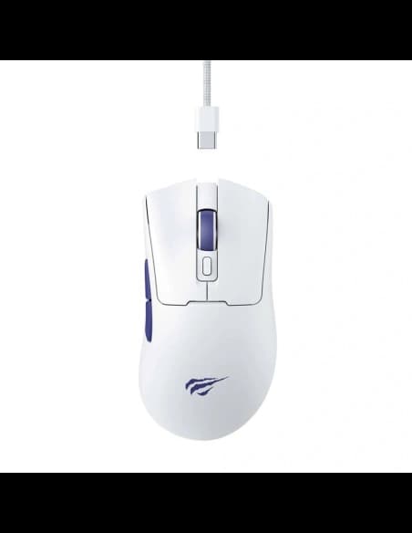 Drátová herní myš HAVIT MS966 RGB (bílá)