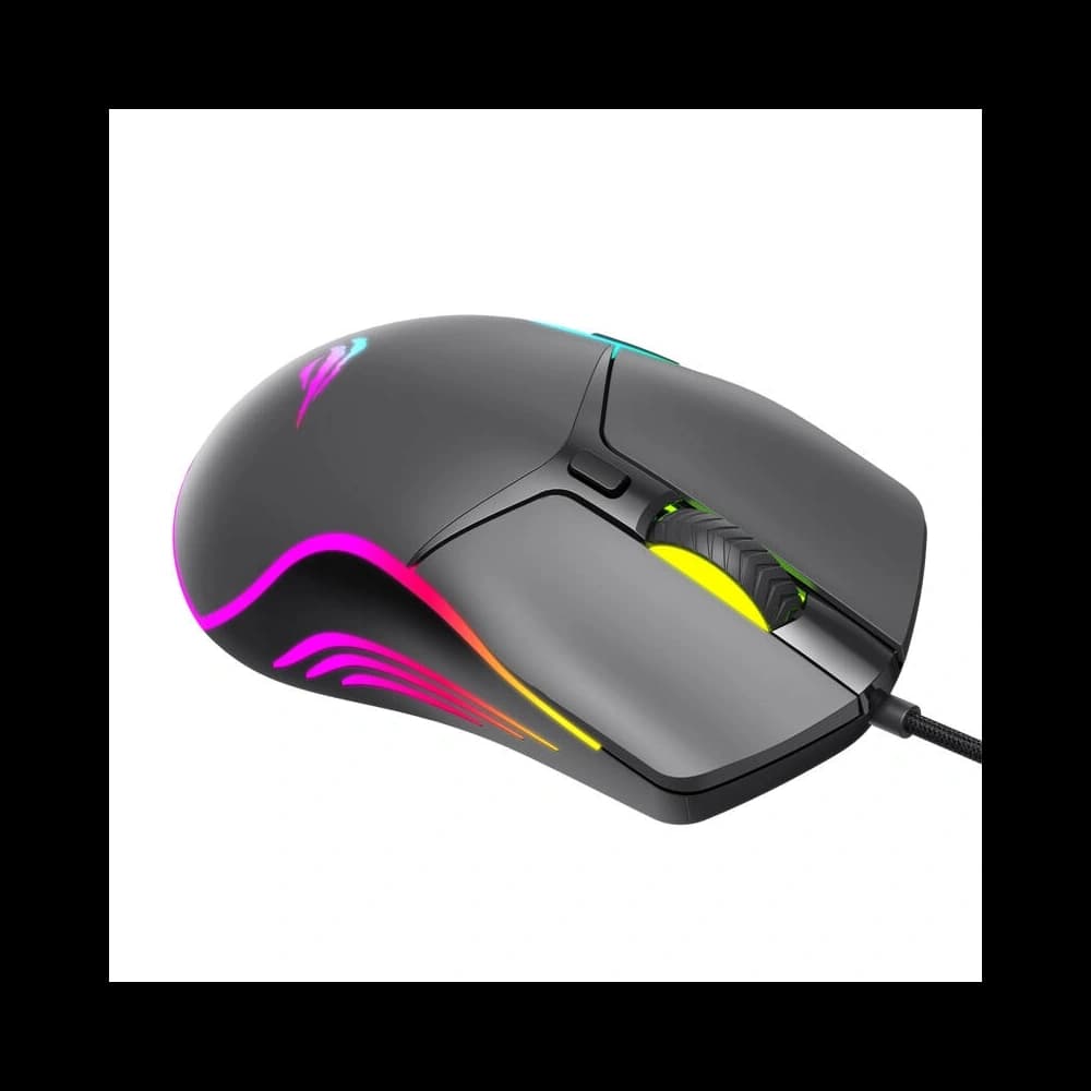 Drátová herní myš HAVIT MS1029 RGB (černá) - 4