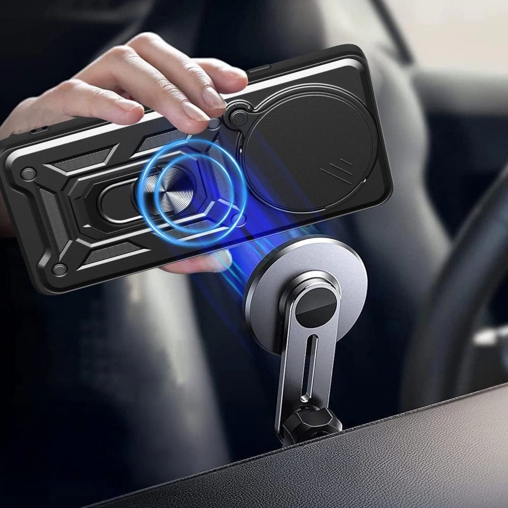 Etui Tech-Protect Camshield Pro Xiaomi Redmi Note 14 Pro 5G / Poco X7 5G Matná černá - 5