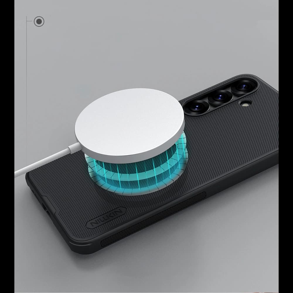 Etui Nillkin Super Frosted Shield Pro Magnetic Case Samsung Galaxy S25+ Plus MagSafe czarne - 11