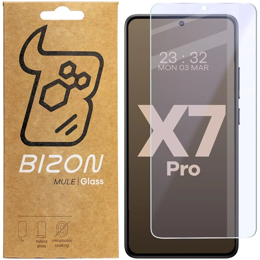 Bizon Glass Mule Flexible hybrid glass Xiaomi Poco X7 Pro - 1