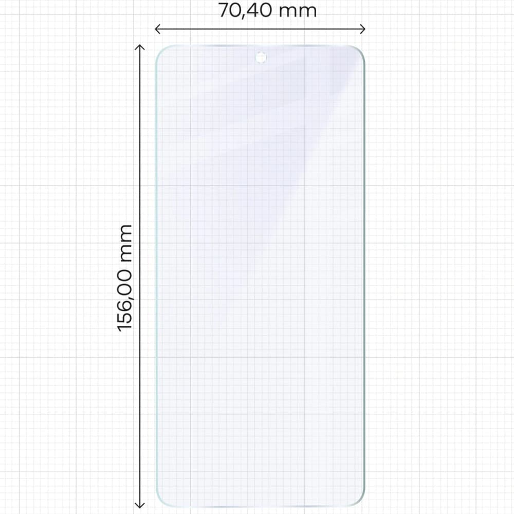 Bizon Glass Mule Flexible hybrid glass Xiaomi Poco X7 Pro - 2