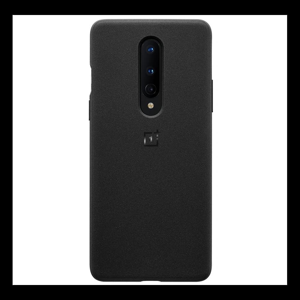 Etui OnePlus 8 Sandstone Bumper Case Černé - 2