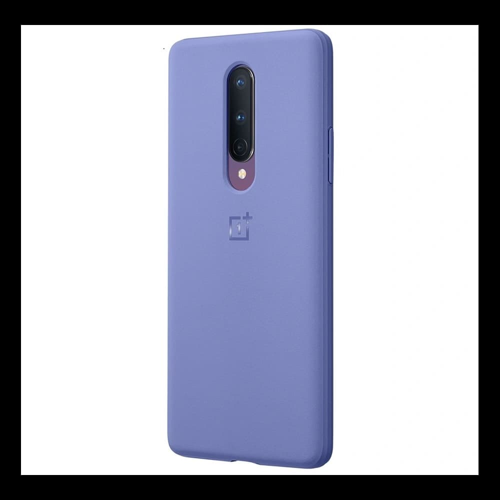 Pouzdro OnePlus 8 Sandstone Bumper Case Fialové - 1
