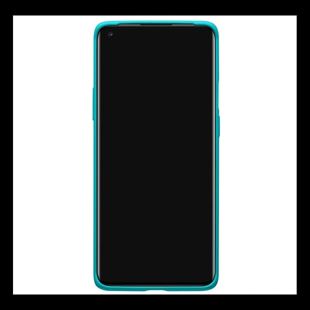 OnePlus 8 Pro Sandstone Bumper Case Cyan - 3
