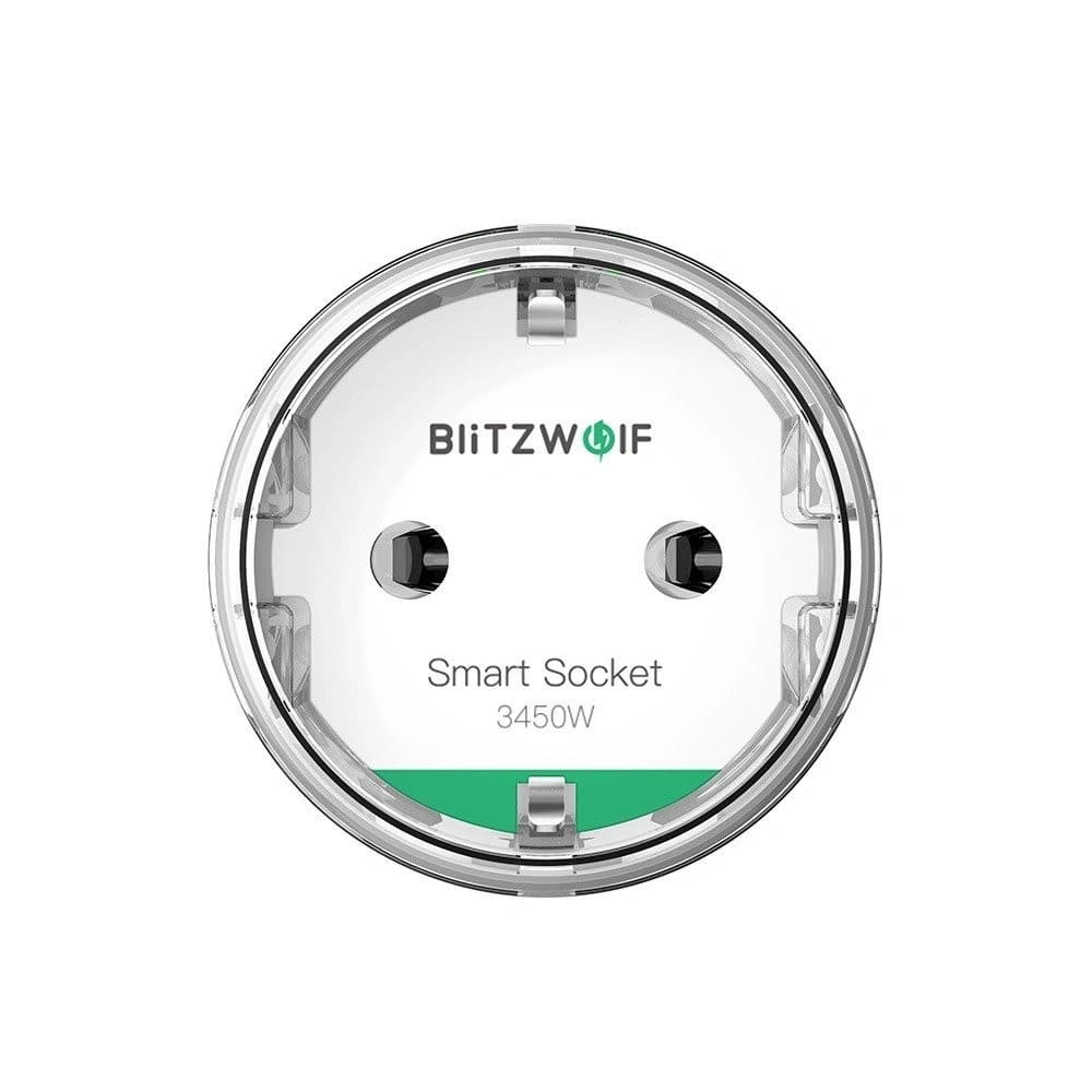 Intelligens Blitzwolf BW-SHP6 Pro konnektor, WiFi, 15A, 3450W - 5