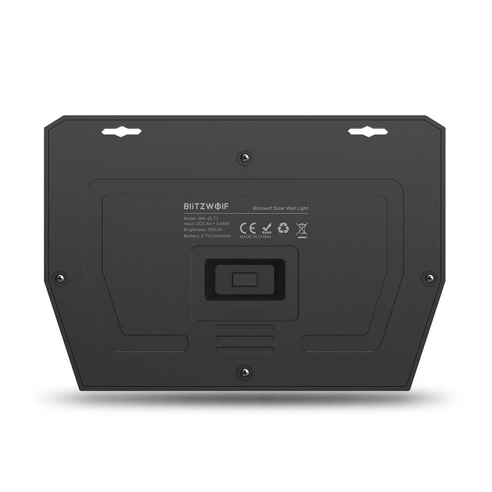 Blitzwolf BW-OLT1 LED Solar Wall Lamp 2200mAh - 4