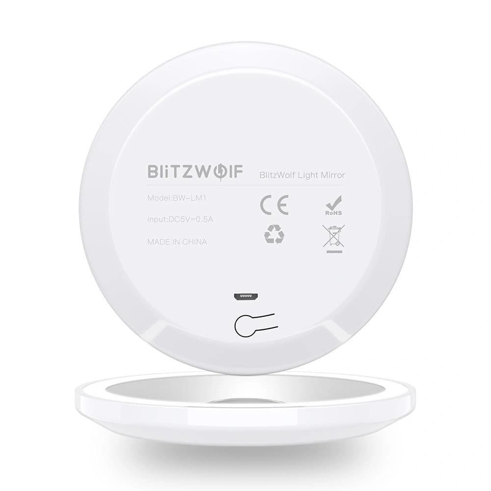 Oglindă LED iluminată Blitzwolf BW-LM1, USB - 4