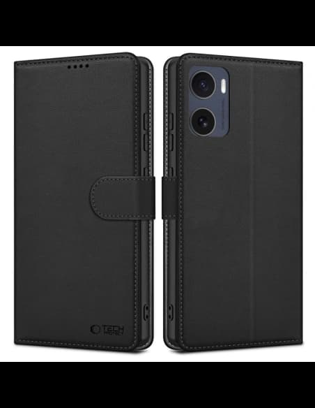 Tech-Protect Portofel Motorola Moto G05 / E15 Negru Mat