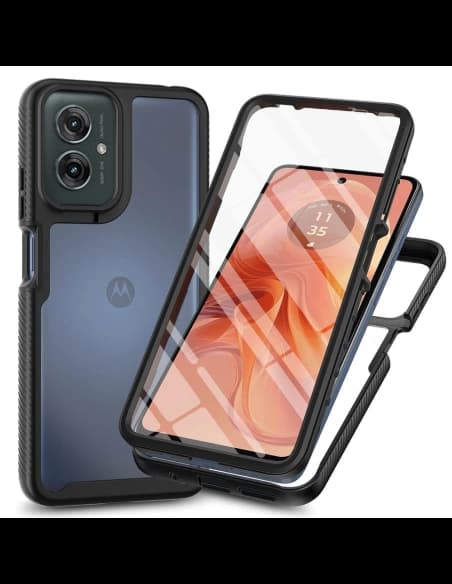 Tech-Protect Védelem Motorola Moto G55 5G Fekete