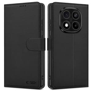 Tech-Protect Pénztárca Xiaomi Redmi Note 14 Pro 5G / Pro+ Plus 5G / Poco X7 5G Matt Fekete