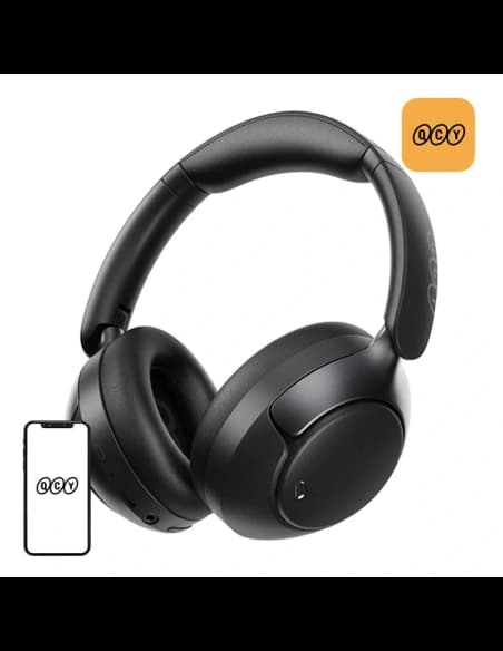 QCY căști wireless in-ear H3 pro ANC Bluetooth 5.4 LDAC/AAC/SBC (negru)