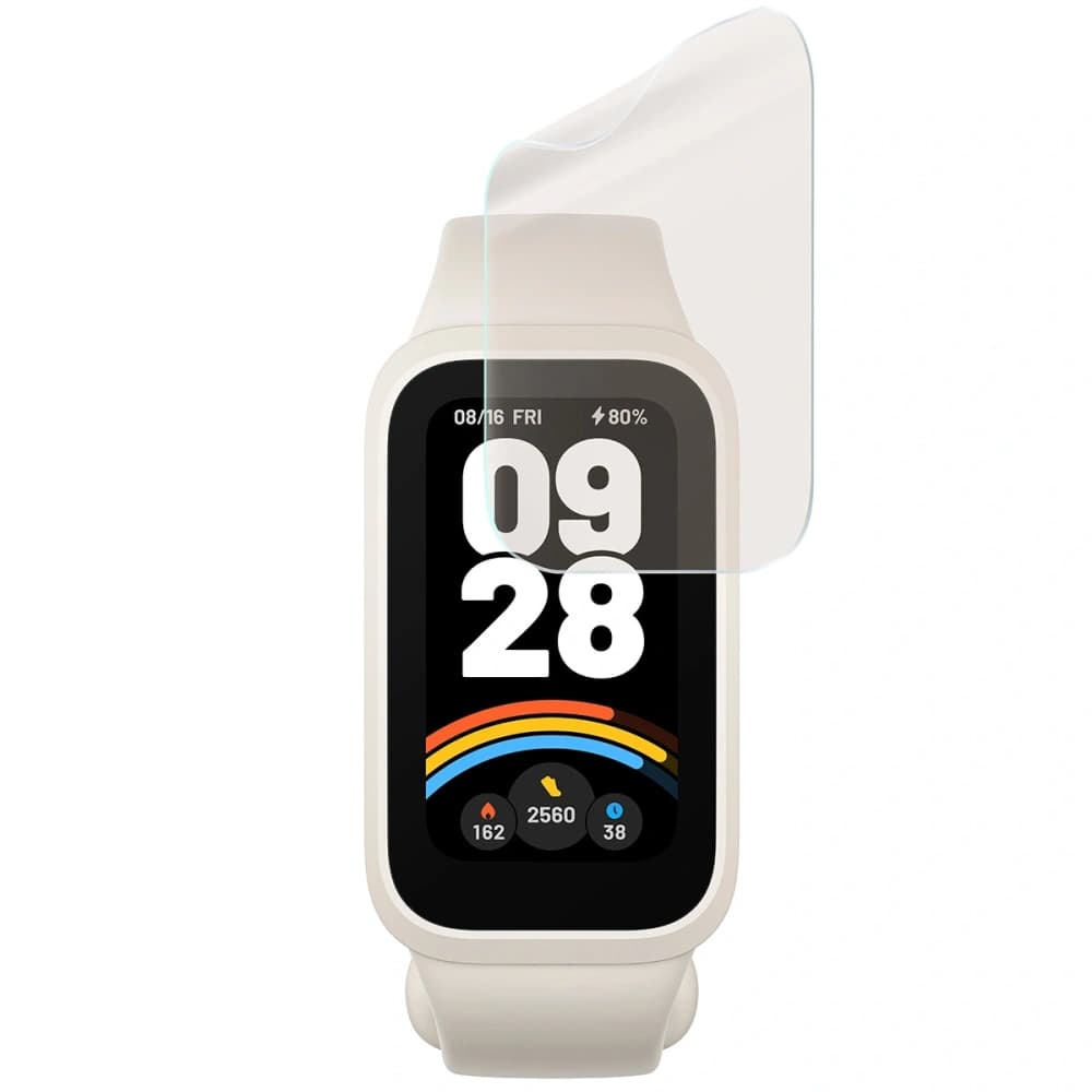 Fólie matná Bizon Glass Watch Film Sun do Xiaomi Smart Band 9 Active [2 PACK] - 4
