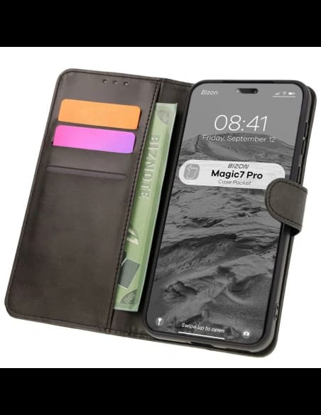 Bizon Case Pocket Honor Magic7 Pro black