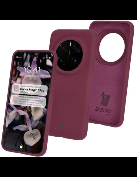 Bizon Soft Case Honor Magic7 Pro dark purple