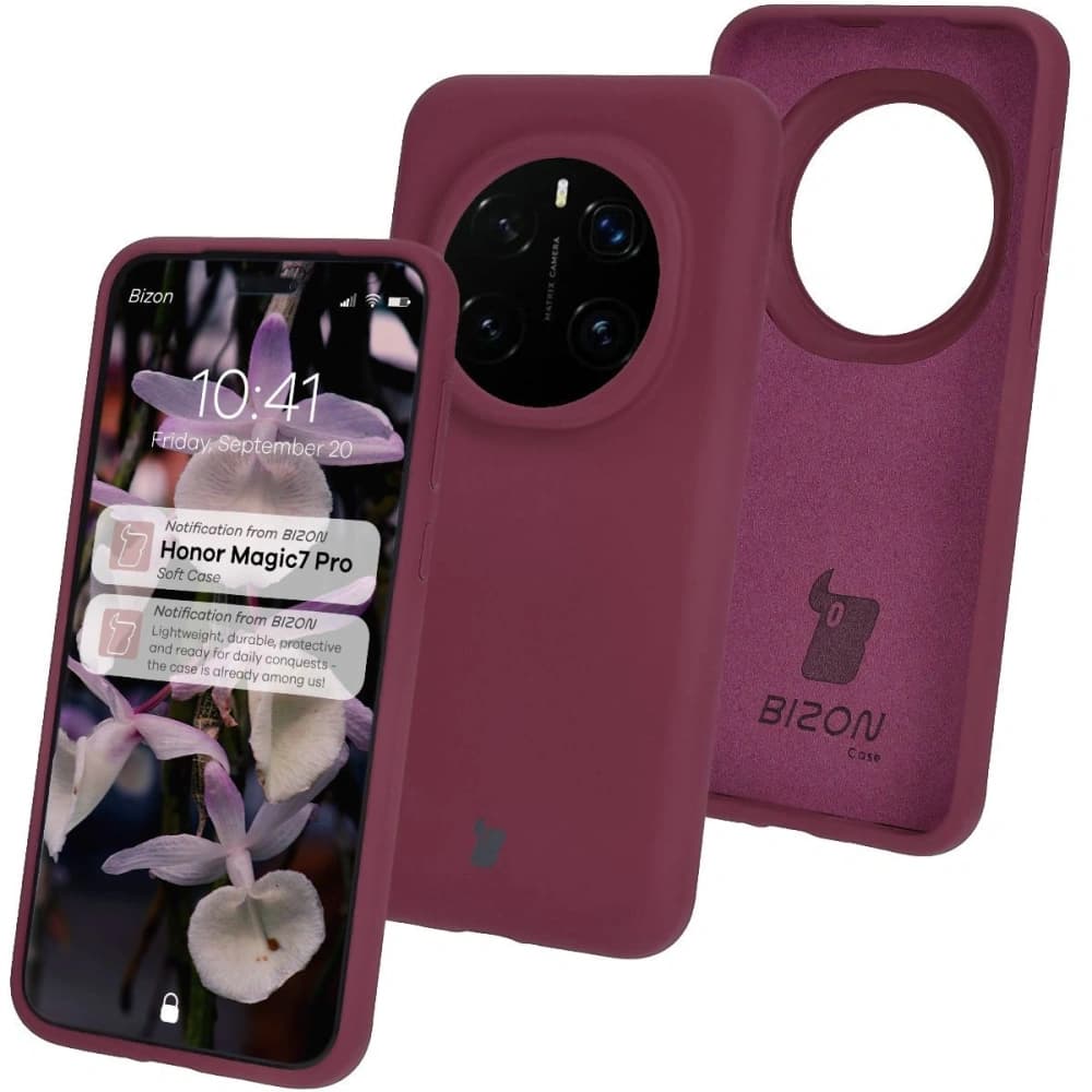 Bizon Soft Case Honor Magic7 Pro dark purple - 1
