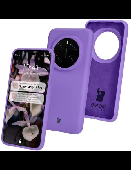 Bizon Soft Case Honor Magic7 Pro purple