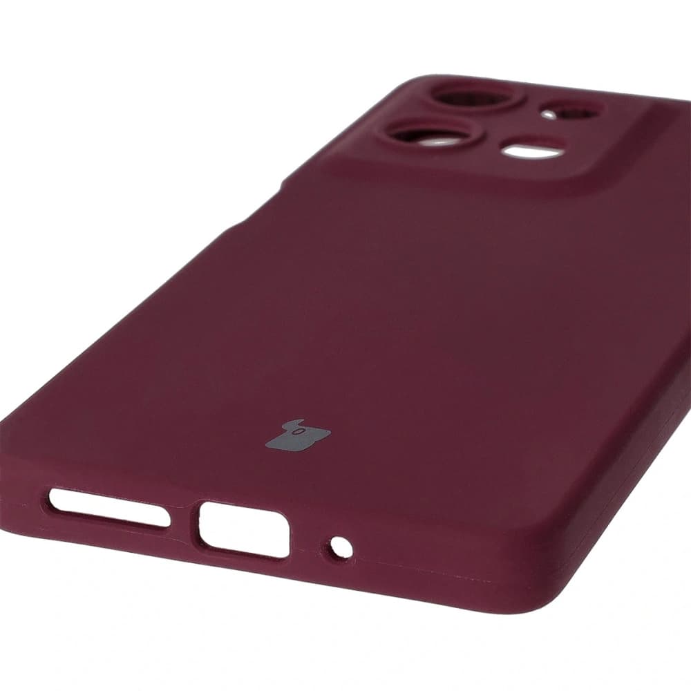 Bizon Soft Case Motorola Moto G75 5G violet închis - 3