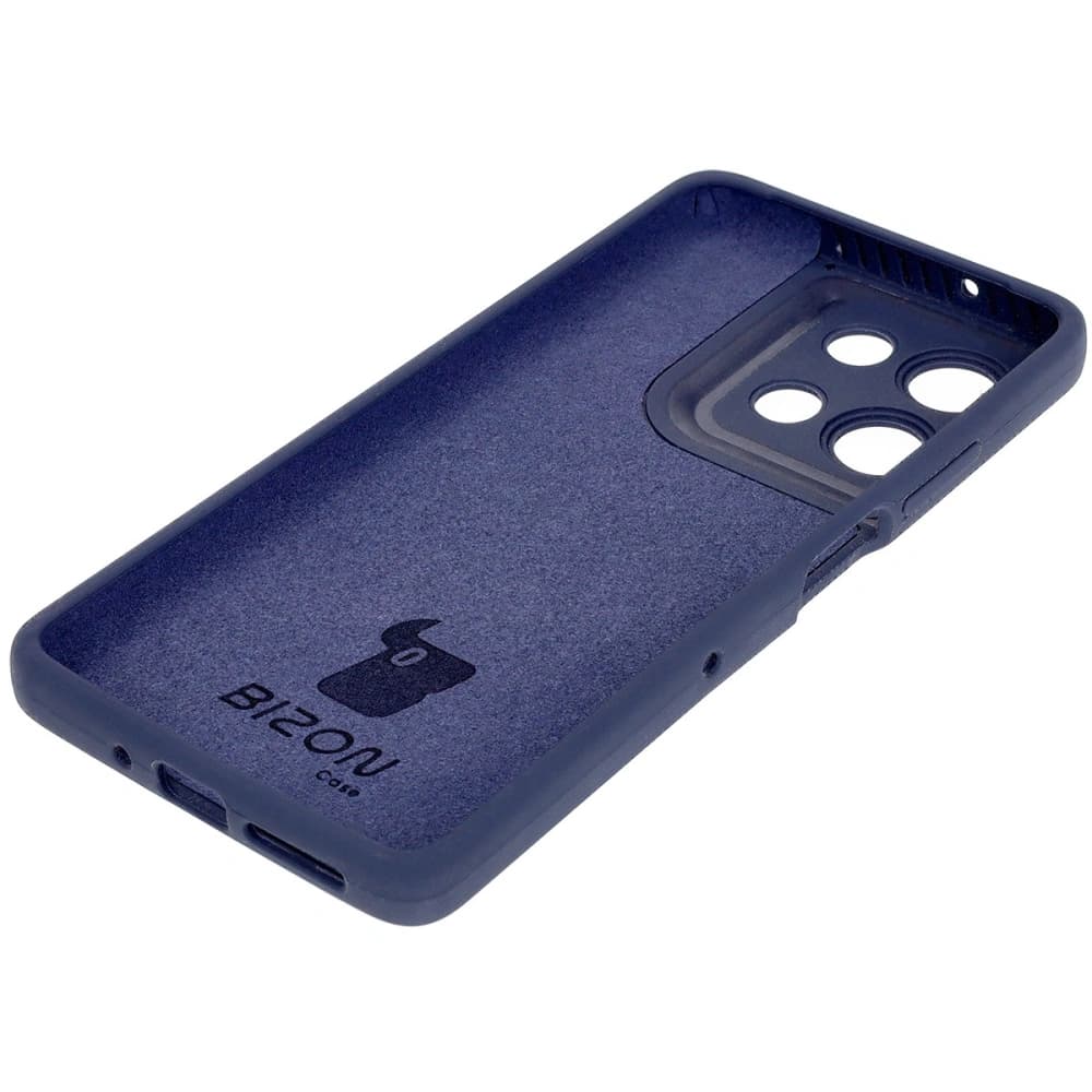 Bizon Soft Case Motorola Moto G75 5G albastru închis - 4