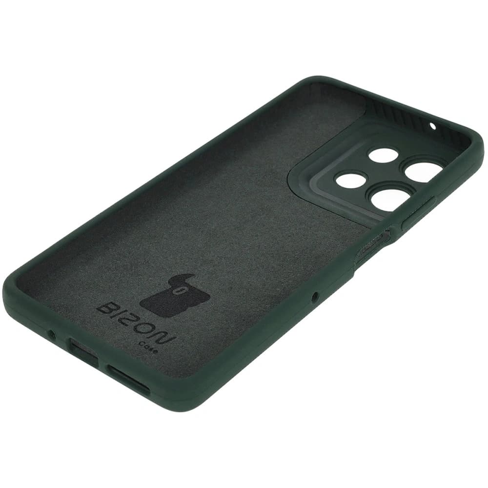 Bizon Soft Case Motorola Moto G75 5G verde închis - 4