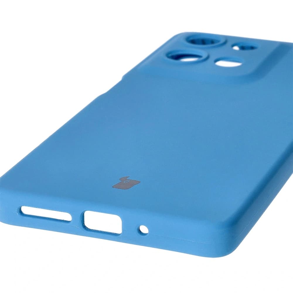 Culoare albastru pentru carcasa moale Bizon Soft pentru Motorola Moto G75 5G - 3