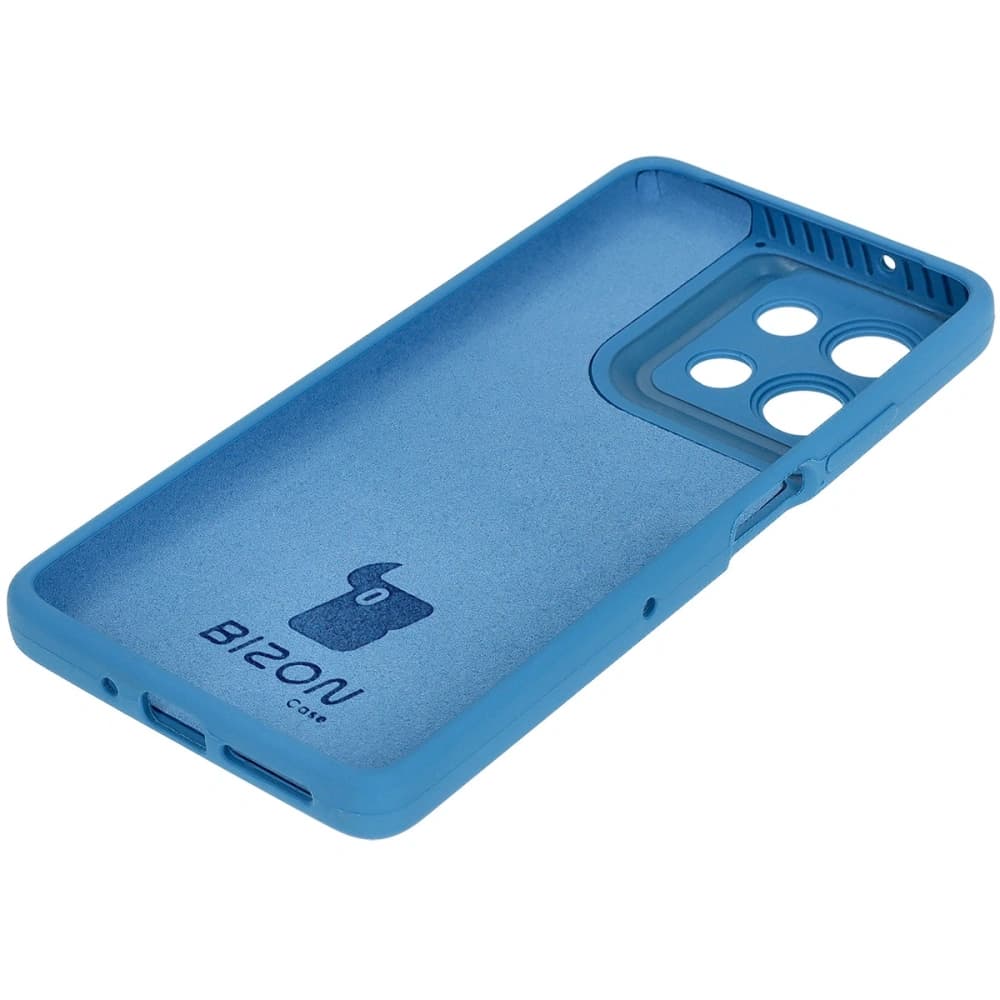 Culoare albastru pentru carcasa moale Bizon Soft pentru Motorola Moto G75 5G - 4