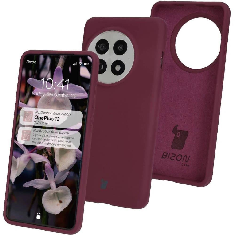 Bizon Husa Moale OnePlus 13 violet închis - 1