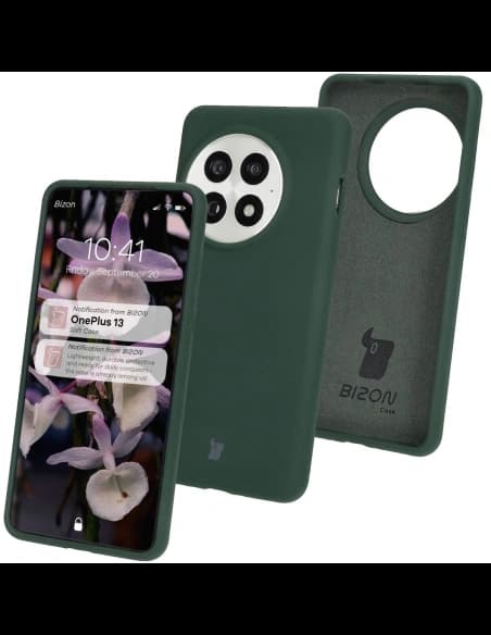 Bizon Soft Case OnePlus 13 sötétzöld