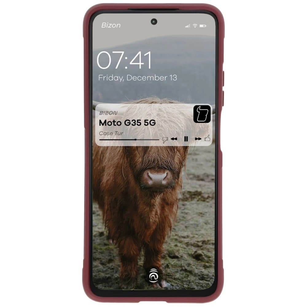 Bizon Case Tur Motorola Moto G35 5G violet închis - 5