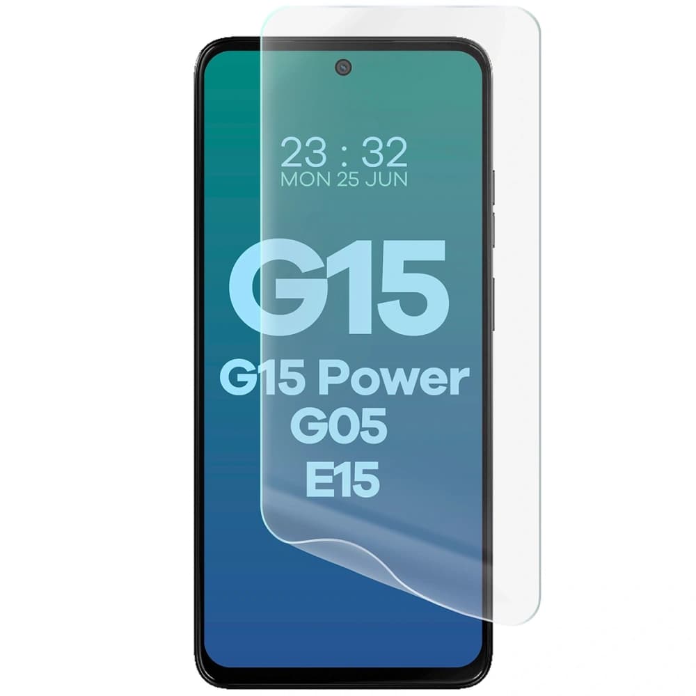 Bizon Glass Hydrogel Front Motorola Moto G15 / G15 Power / G05 / E15 [2 PACK] - 4