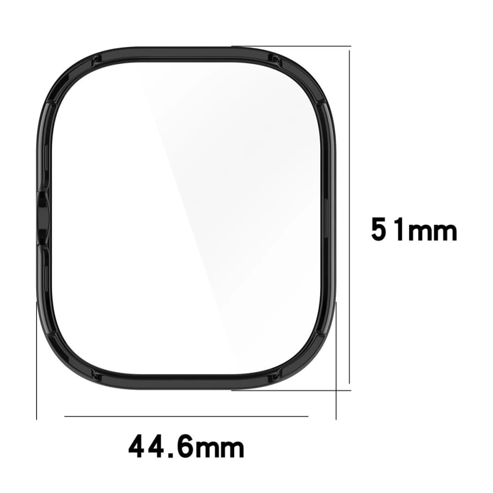 Bizon Case+Glass Uhr Xiaomi Redmi Uhr 5 schwarz - 2