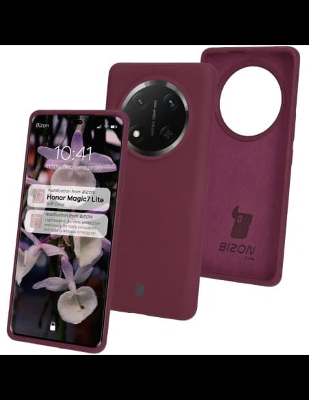 Bizon Soft Case Honor Magic7 Lite dark purple