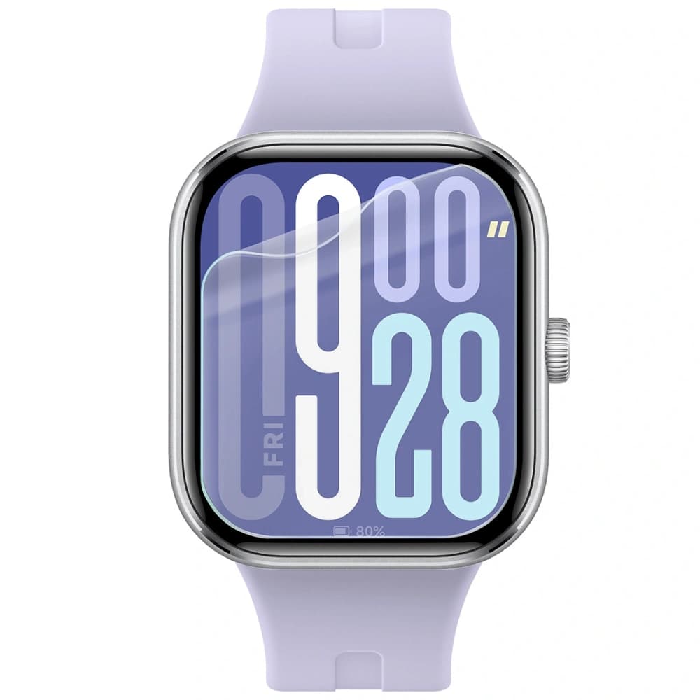 Bizon Glas Uhr Hydrogel Xiaomi Redmi Uhr 5 [2 PACK] - 2