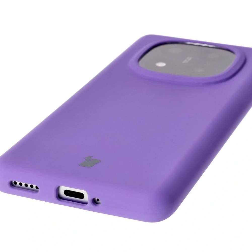 Silikonové pouzdro Bizon Soft Case pro Xiaomi Redmi Note 14 Pro Plus 5G fialové - 3
