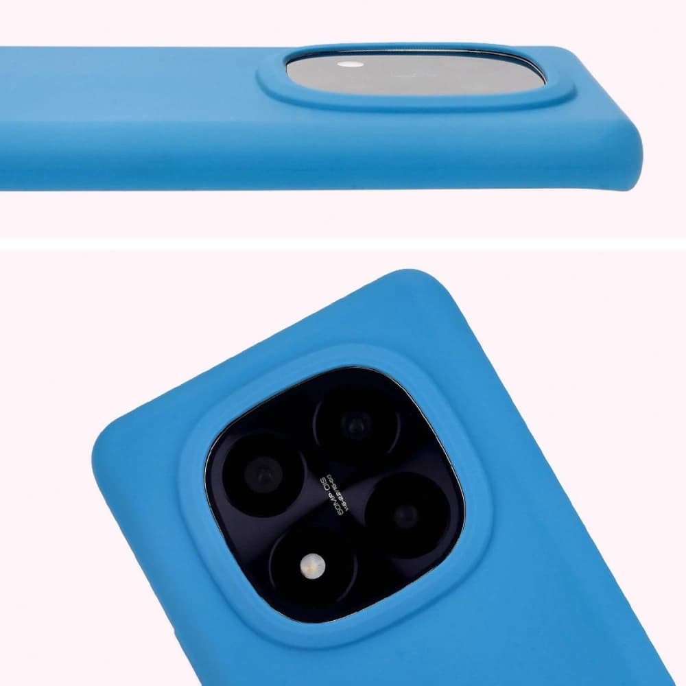 Bizon Soft Case Xiaomi Redmi Note 14 Pro+ Plus 5G blau - 5
