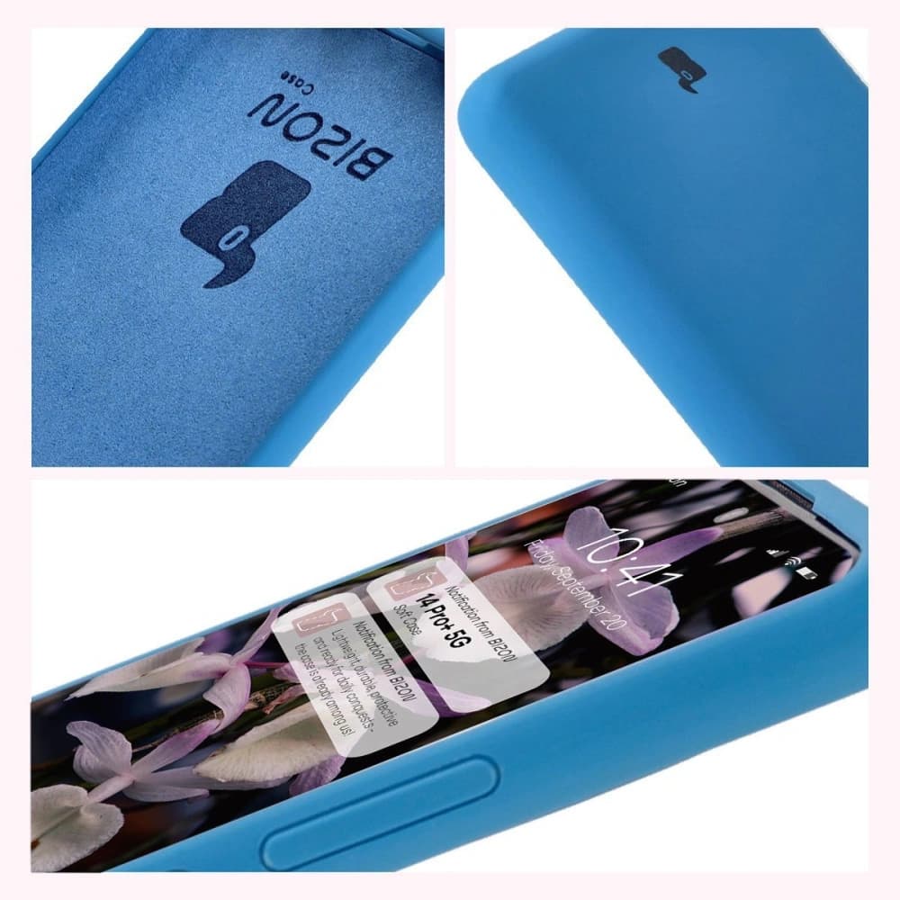 Bizon Soft Case Xiaomi Redmi Note 14 Pro+ Plus 5G blau - 6