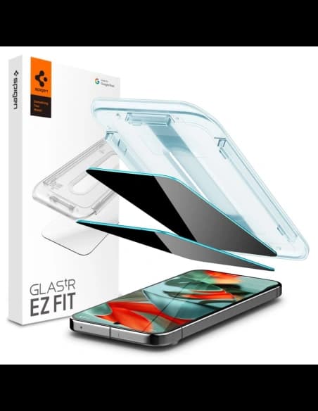 Spigen GLAS.tR ez Fit Google Pixel 9 Pro XL Privacy [2 PACK]