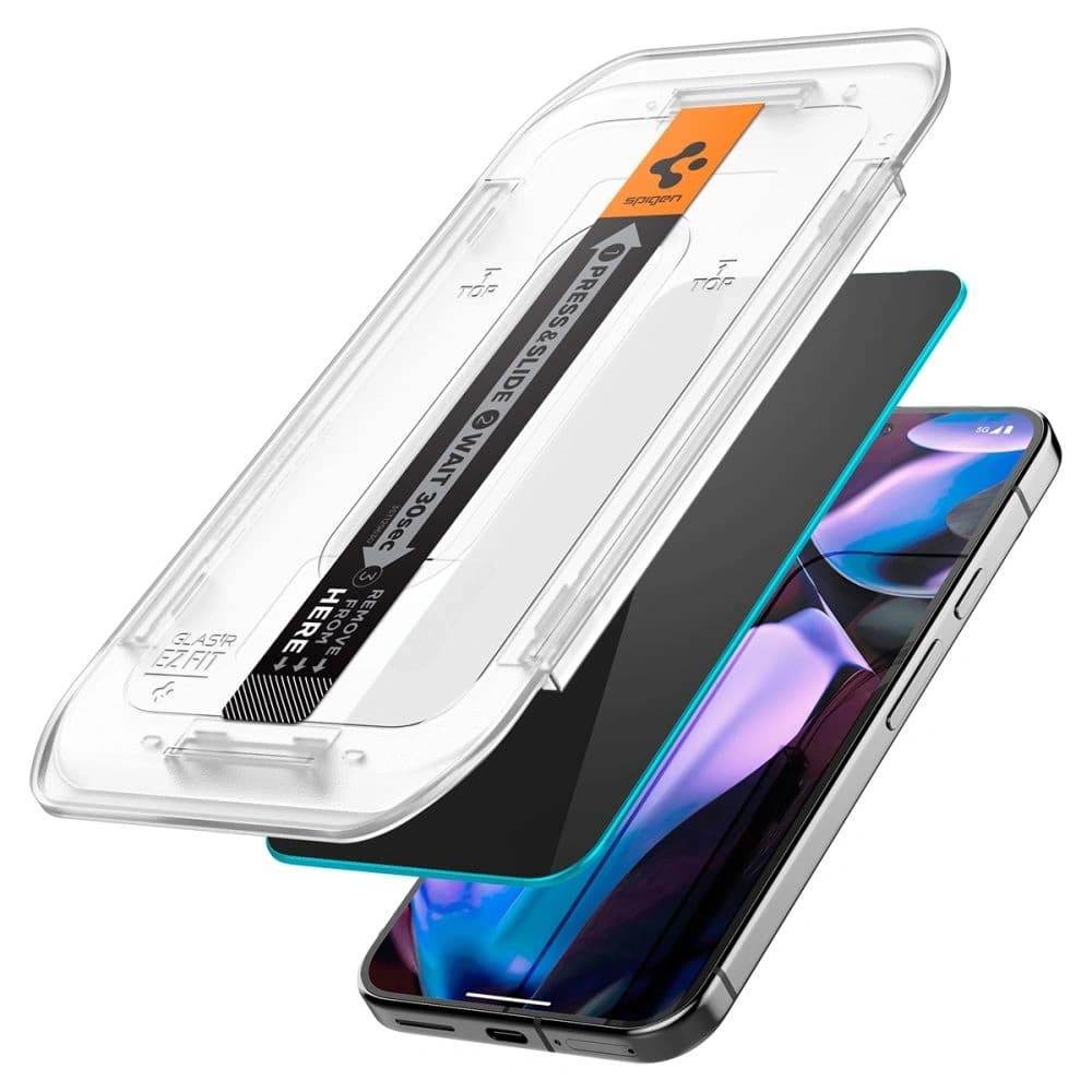 Spigen GLAS.tR ez Fit Google Pixel 9 Pro XL Privacy [2 PACK] - 2
