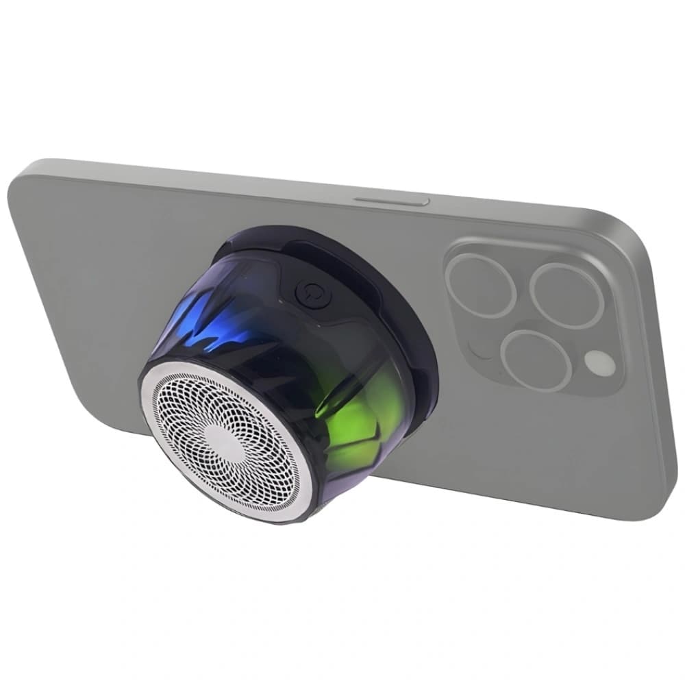 4smarts SoundCharge RGB Bluetooth 5.4 kompatibilis MagSafe Bluetooth hangsugárzó fekete - 2