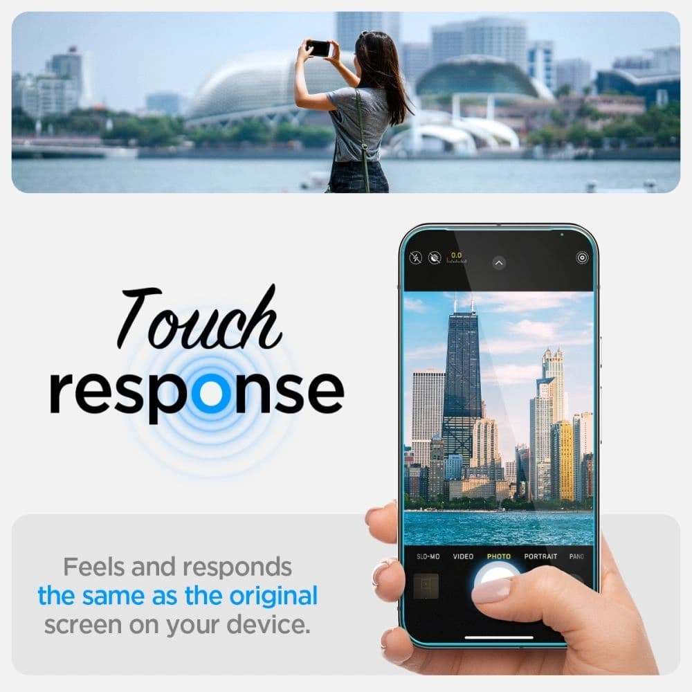 Spigen GLAS.tR ez Fit Google Pixel 9 / 9 Pro / 10 / 10 Pro Privacy [2 PACK] - 10