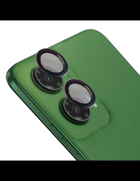 Bizon Glass Snap Lens Motorola Moto G35 5G schwarzer Rahmen