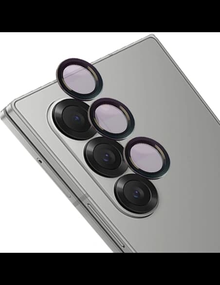 Bizon Glass Snap Lens Samsung Galaxy Z Fold6 black frame