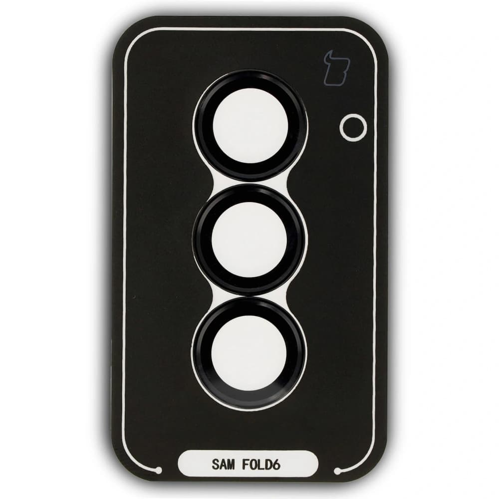 Bizon Glass Snap Lens Samsung Galaxy Z Fold6 black frame - 2