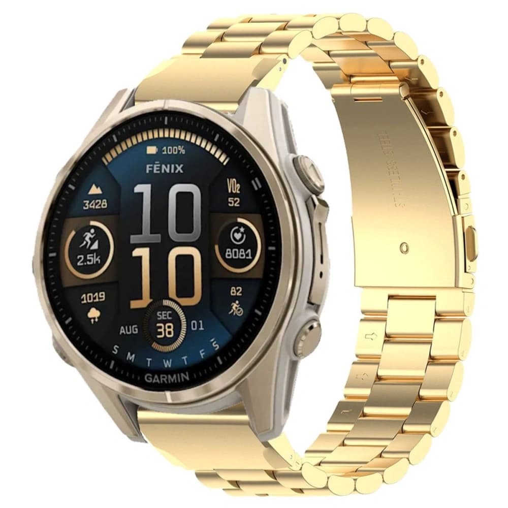 Bizon Strap Uhr Aura Smartwatch 20mm gold - 2