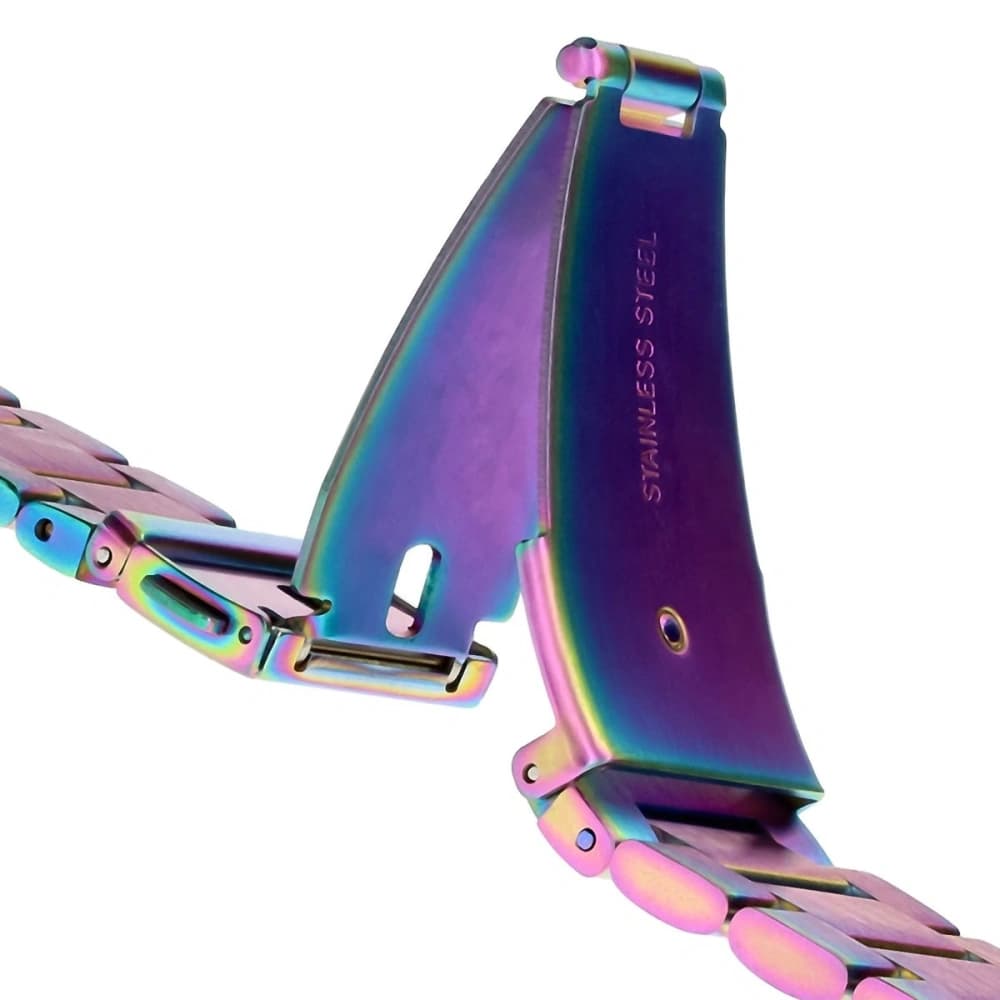 Bizon Strap Óra Aura Okosóra 20mm szivárvány - 4