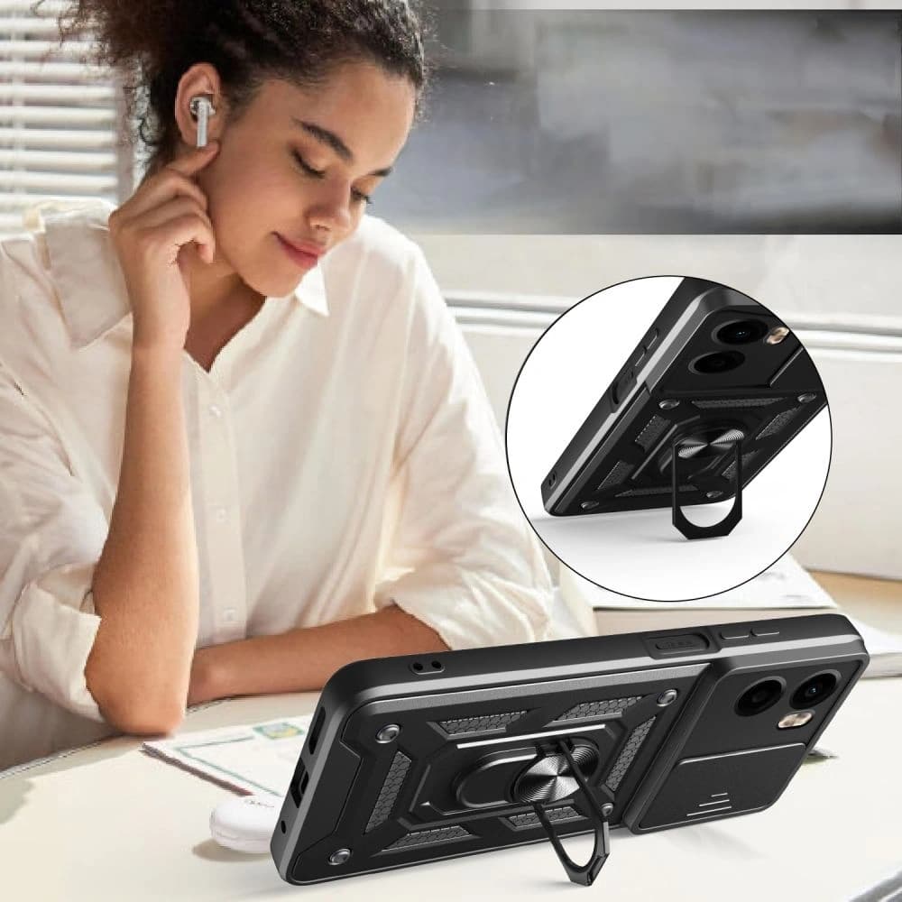 Tech-protect Camshield Pro Motorola Moto G05 / E15 Černá - 6