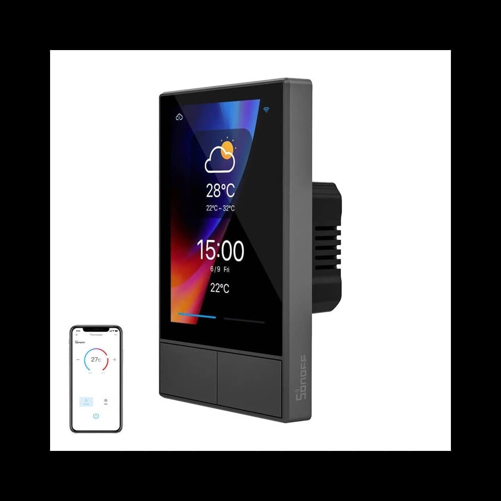 SONOFF NSPanel-US chytrý WiFi ovládací panel (černý, 120 mm) - 1